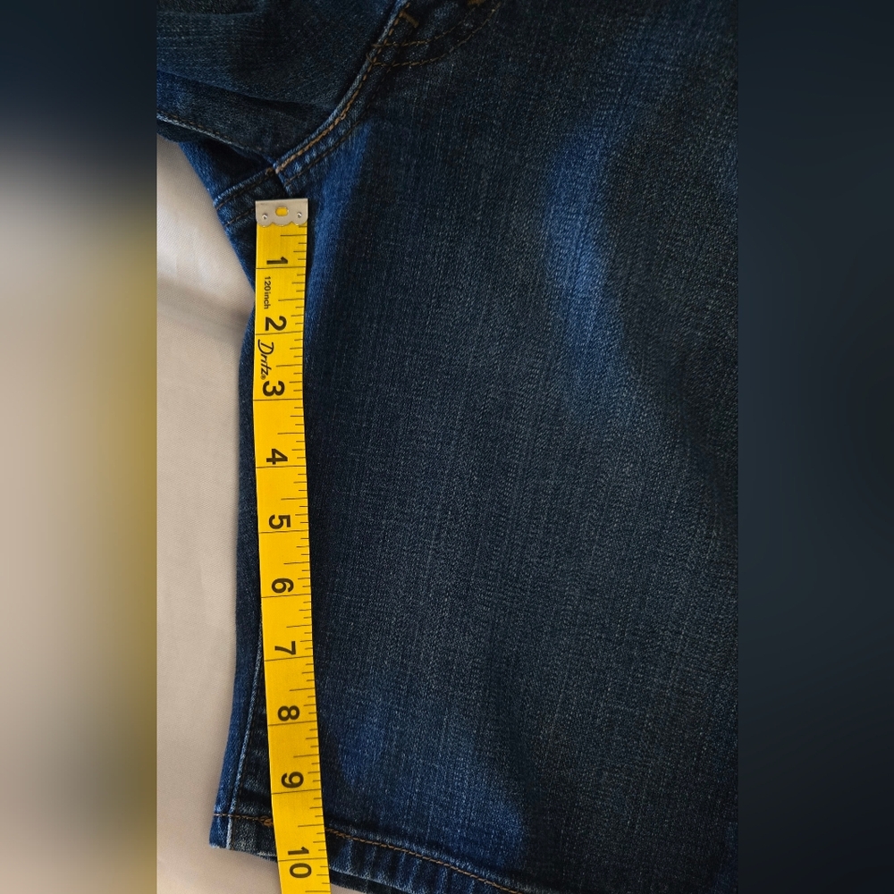 Vintage Levis Bermuda Shorts Jr's Sz 11 10" Inseam Low Rise - Picture 7 of 8